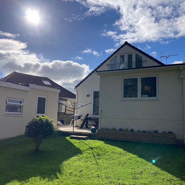 Hip to Gable conversion, extension and full house renovation - Gower, Swansea