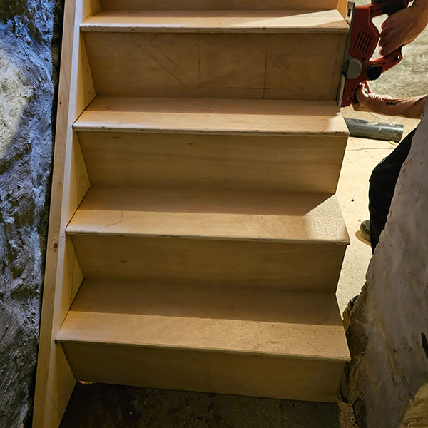 New Floor Joist and Flooring – Gresford