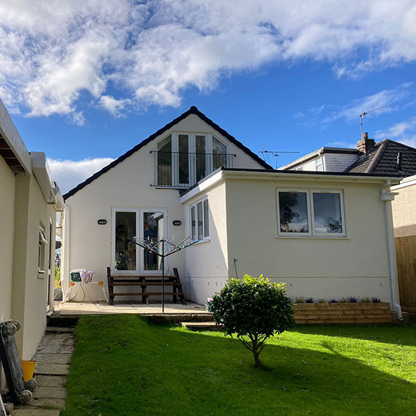 Hip to Gable conversion, extension and full house renovation - Gower, Swansea