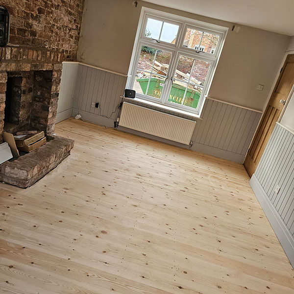 New Floor Joist and Flooring – Gresford